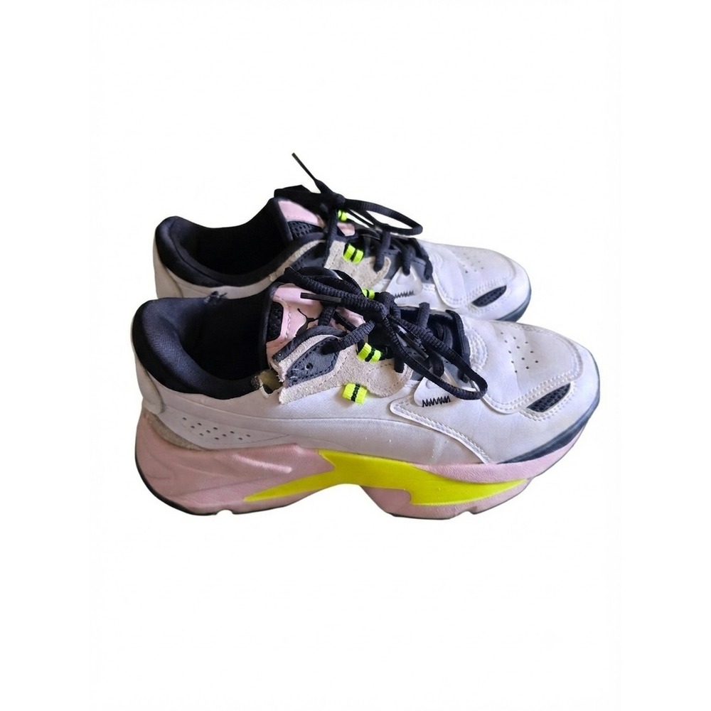 Puma Orkid Women's 7 Sneakers Platform White Pink Black Neon Yellow Casual Shoes